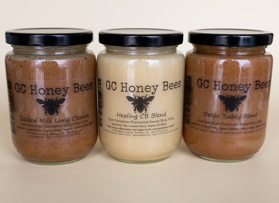 Healing Honey Collection Trio (500g)