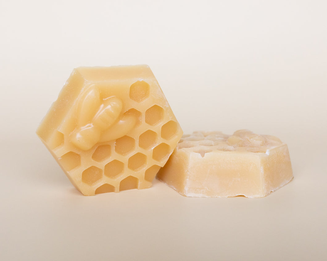 Pure Hex Beeswax Bars 2oz