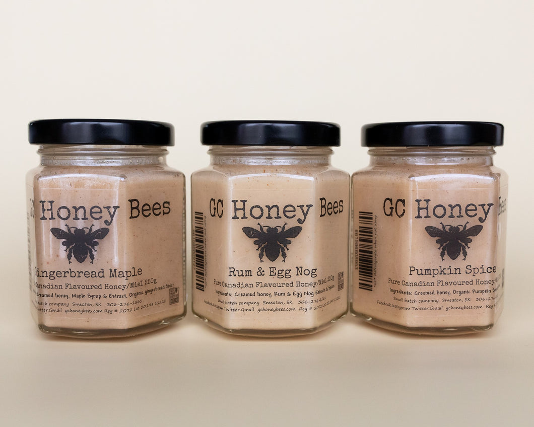 Seasonal Flavoured Honey (250g)